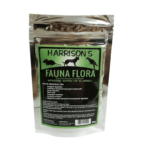 Fauna Flora - designed to aid digestion. It promotes food breakdown and nutrient absorption whilst acting as a probiotic.